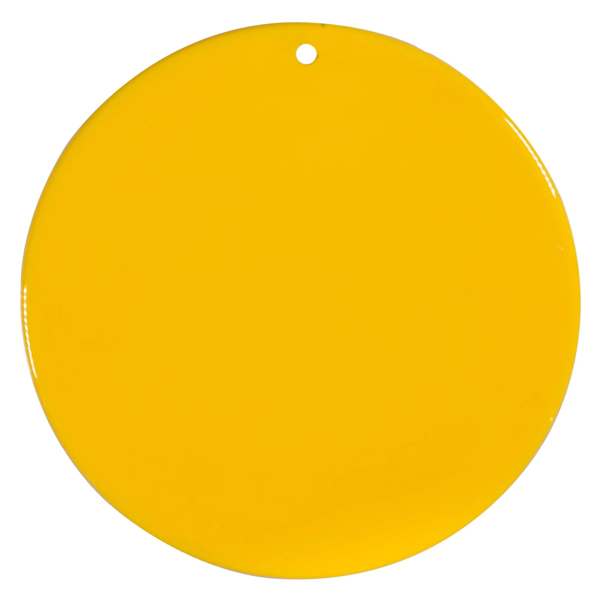 Windy City Novelties Yellow Plastic 2 1/2" Medallion