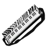 Hot Windy City Novelties Zebra Print Inflatable 24" Keyboards
