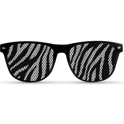 Hot Windy City Novelties Zebra Print Novelty Sunglasses